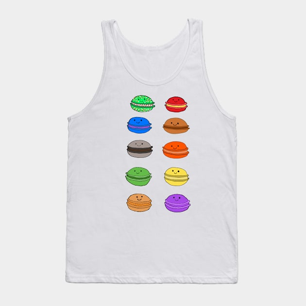 Macarons Tank Top by jhsells98